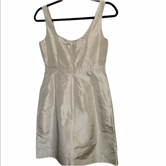 New J. Crew Clementine Sleeveless Dress 6P Tan - Picture 6 of 6